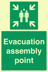 Evacuation assembly point